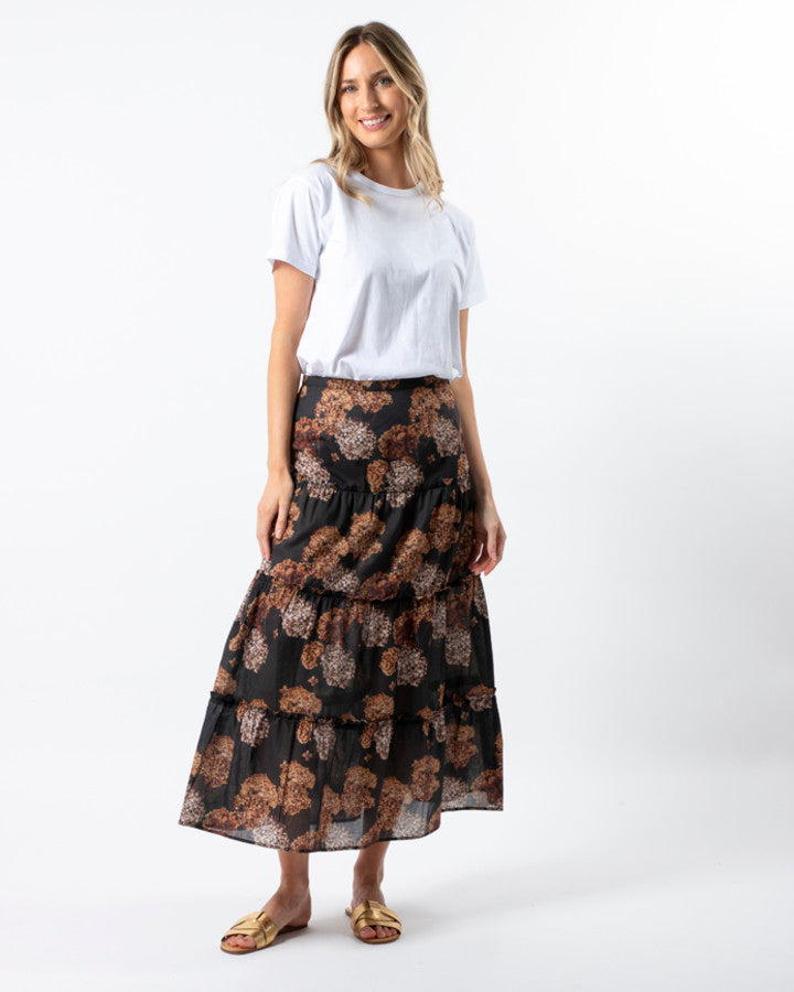 Dawson Skirt - Dired Hydrangeas