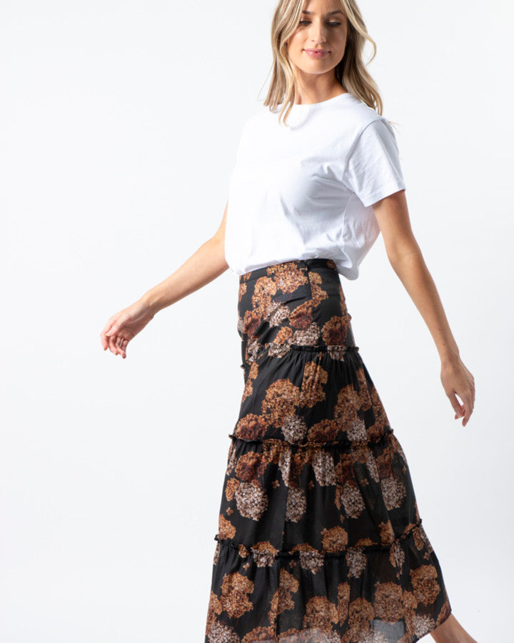 Dawson Skirt - Dired Hydrangeas