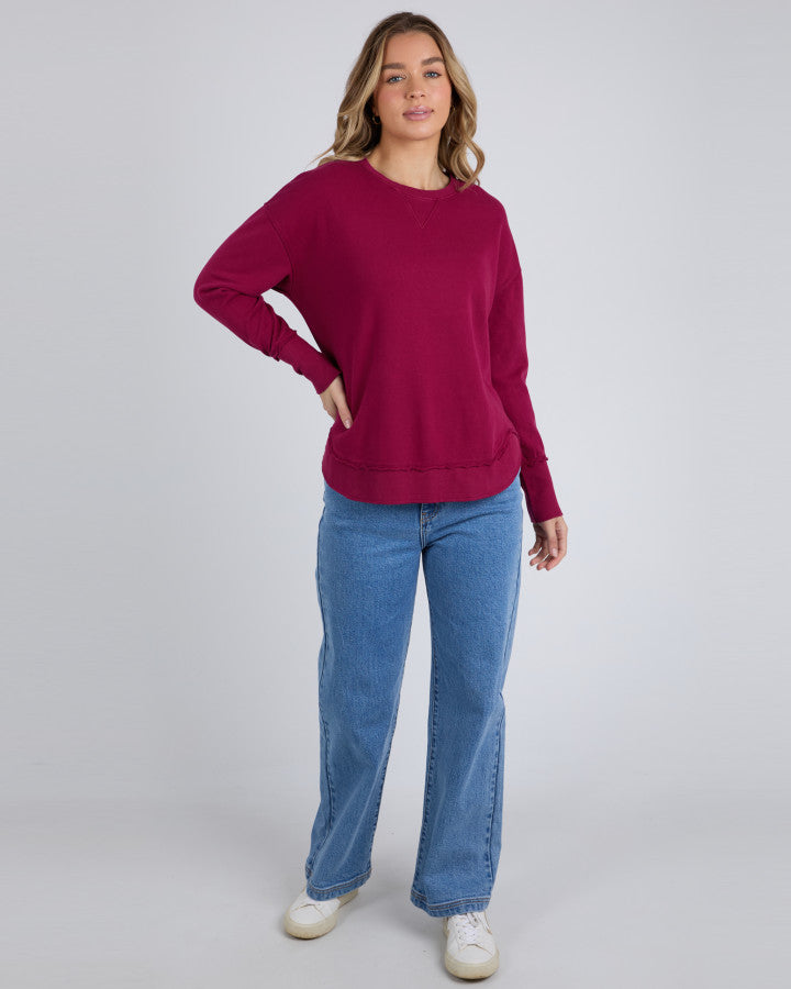 Delilah Crew - Beetroot Red