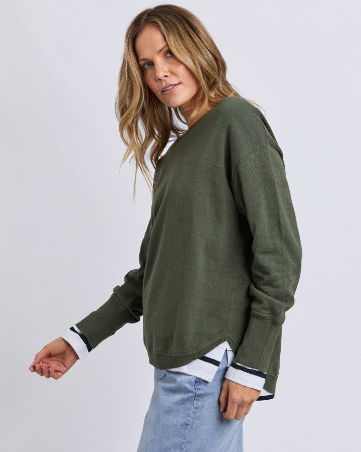 Delilah Knit - Khaki