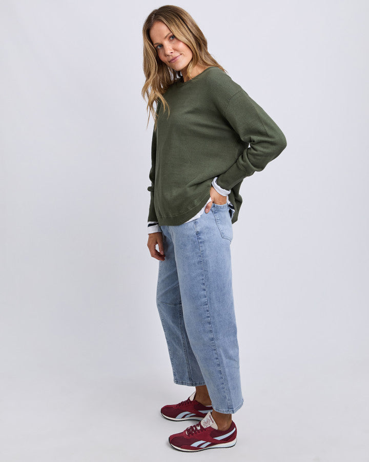 Delilah Knit - Khaki