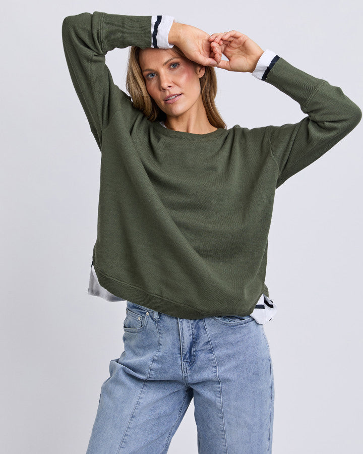 Delilah Knit - Khaki