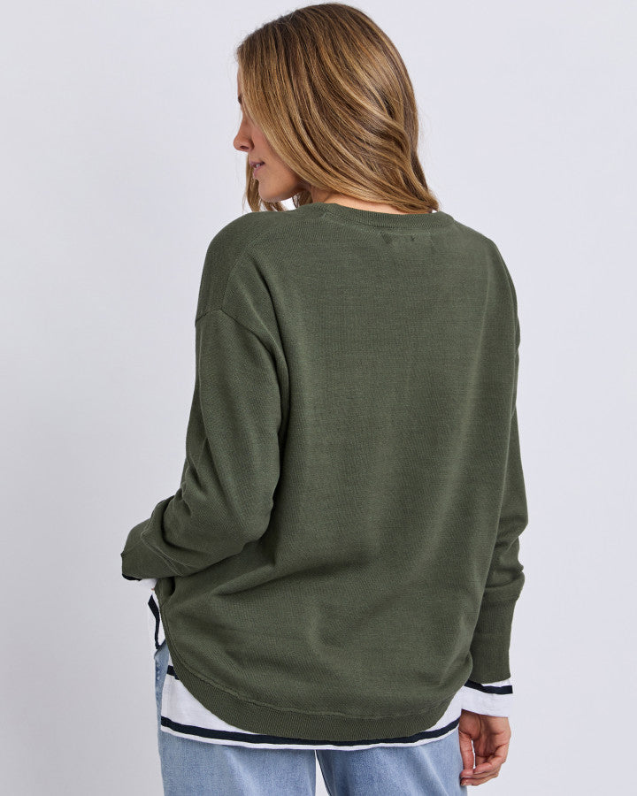 Delilah Knit - Khaki