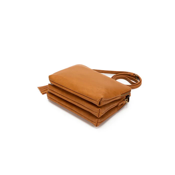 Parker Crossbody Bag - Tan