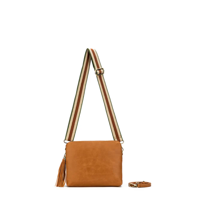 Parker Crossbody Bag - Tan