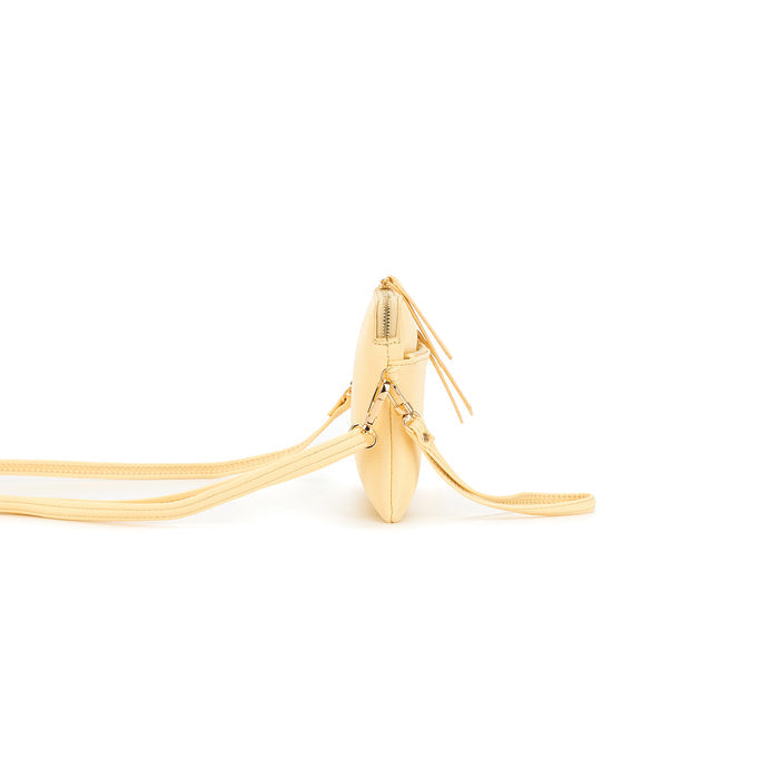 Jessie Crossbody Clutch - Yellow Chiffon