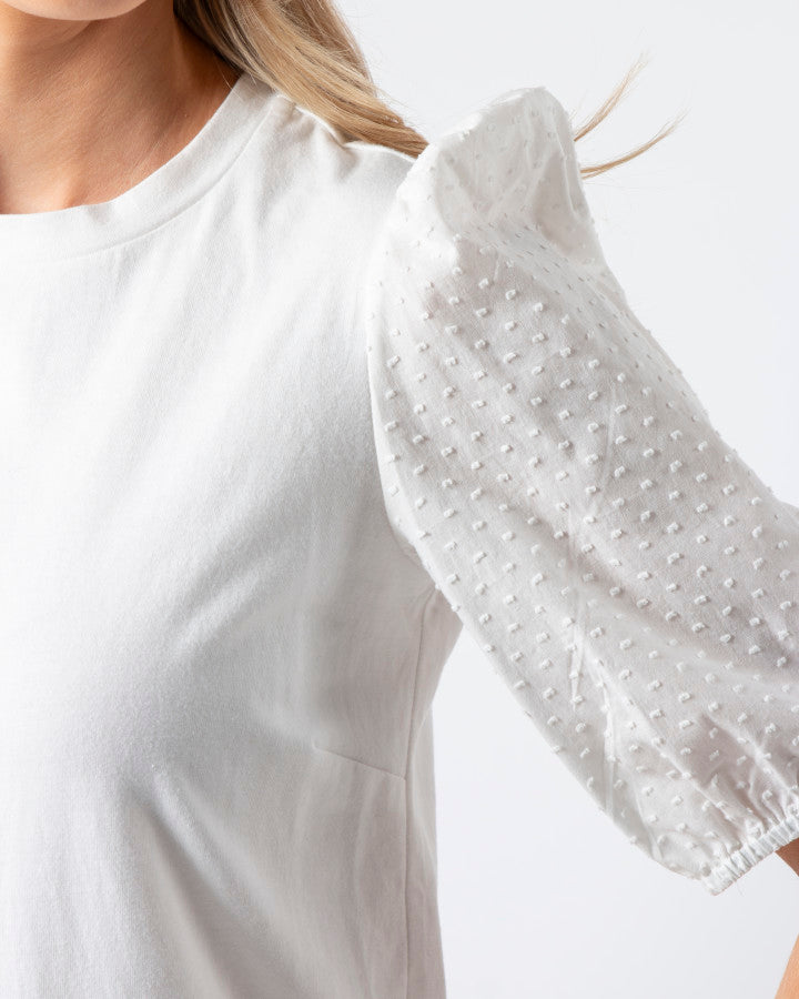 STELLA ESSENTIALS Eloise T-Shirt - White