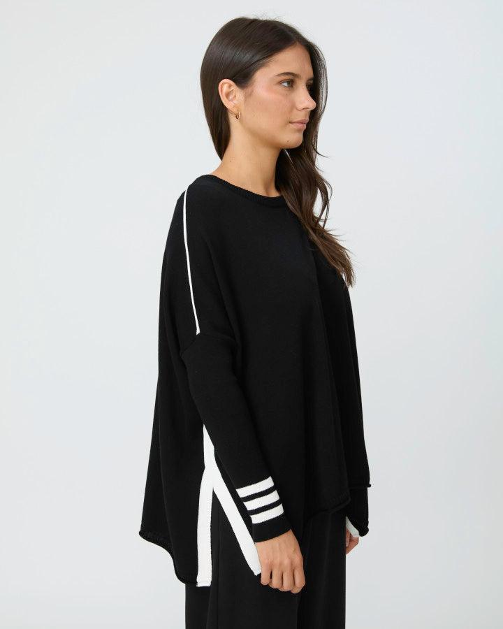 FARAH KNIT | BLACK