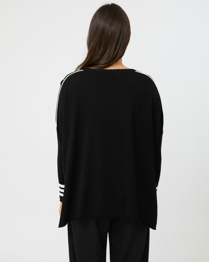 FARAH KNIT | BLACK