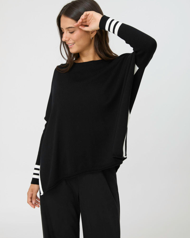 FARAH KNIT | BLACK