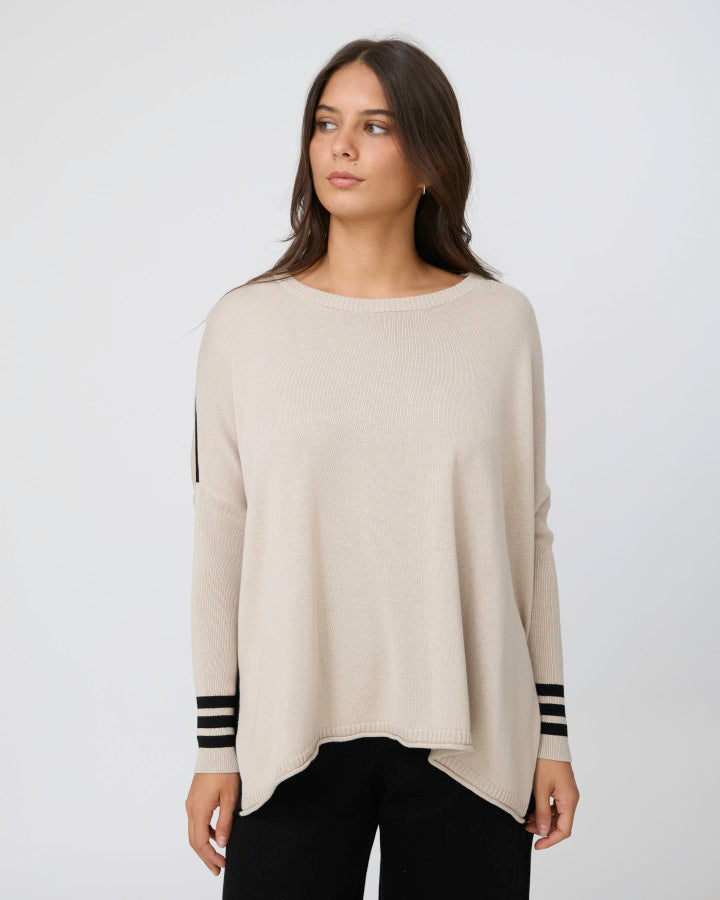 FARAH KNIT | NATURAL