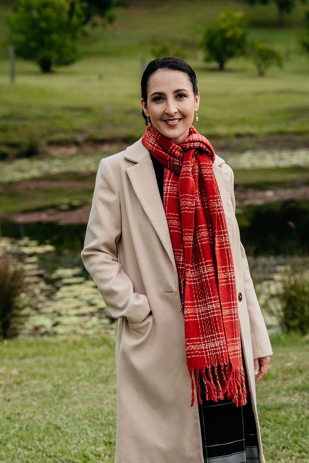 Firth Scarf Red