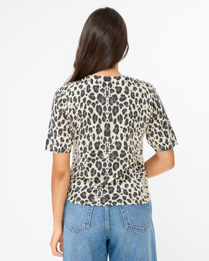 GRACE KNIT TOP | LEOPARD