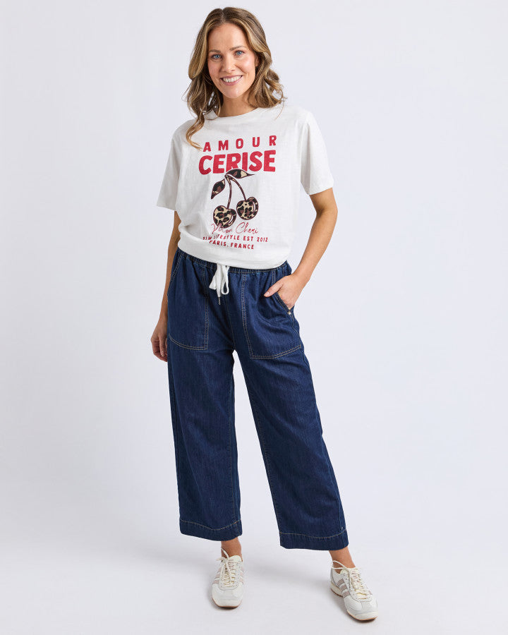 Greta Slim Leg Denim Pant