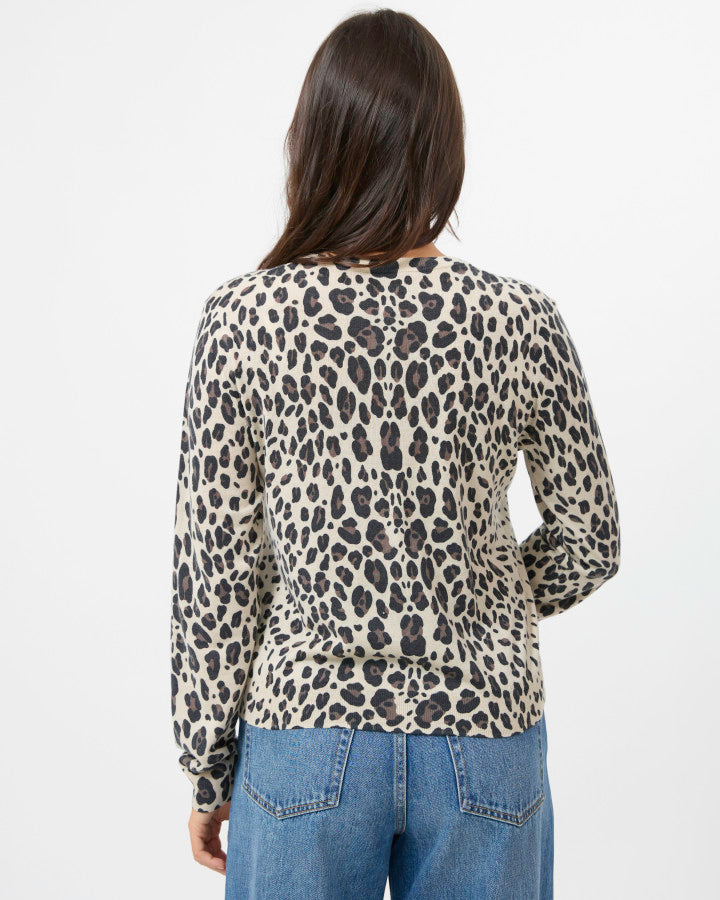 JACKIE KNIT CARDIGAN | LEOPARD