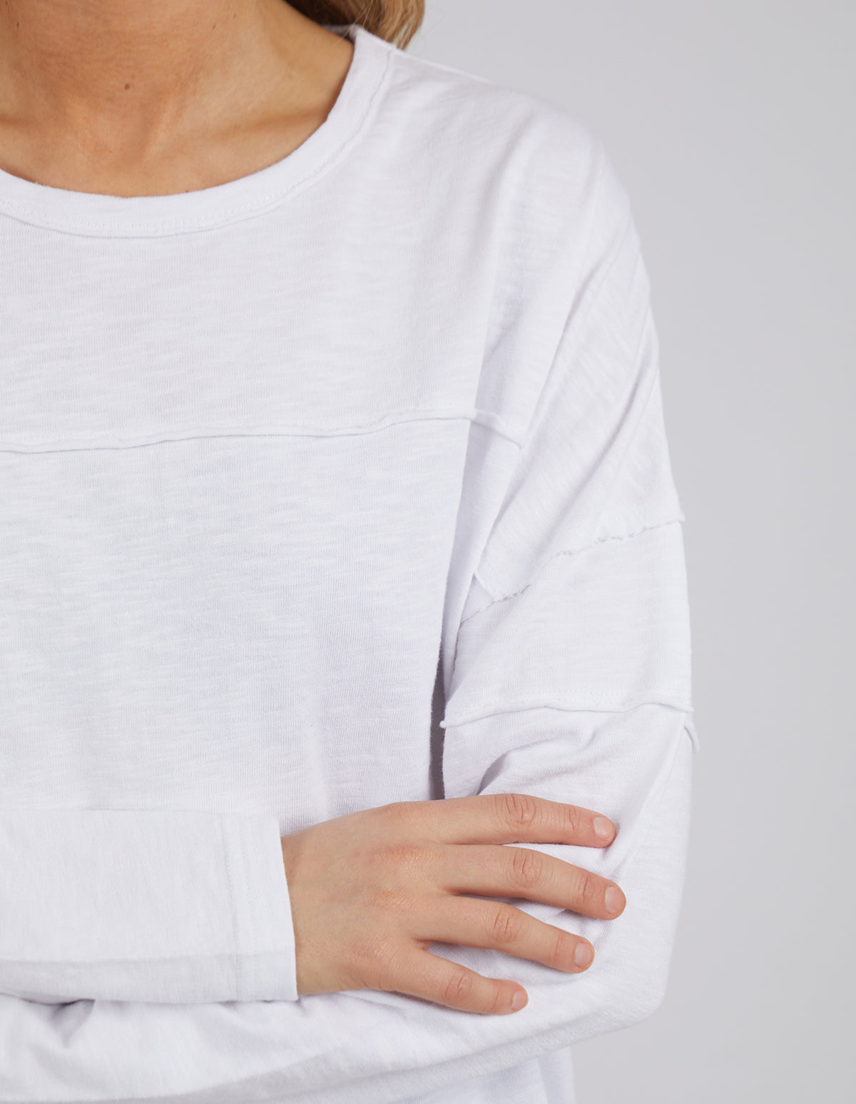 Jayne Trow On Top in White by Foxwood