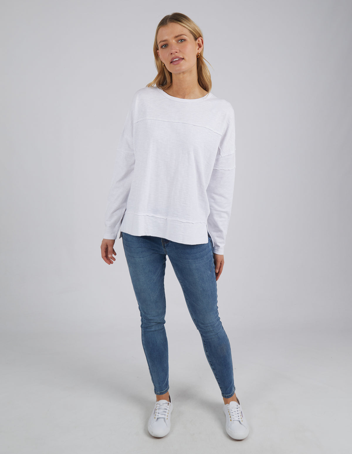Jayne Trow On Top in White by Foxwood