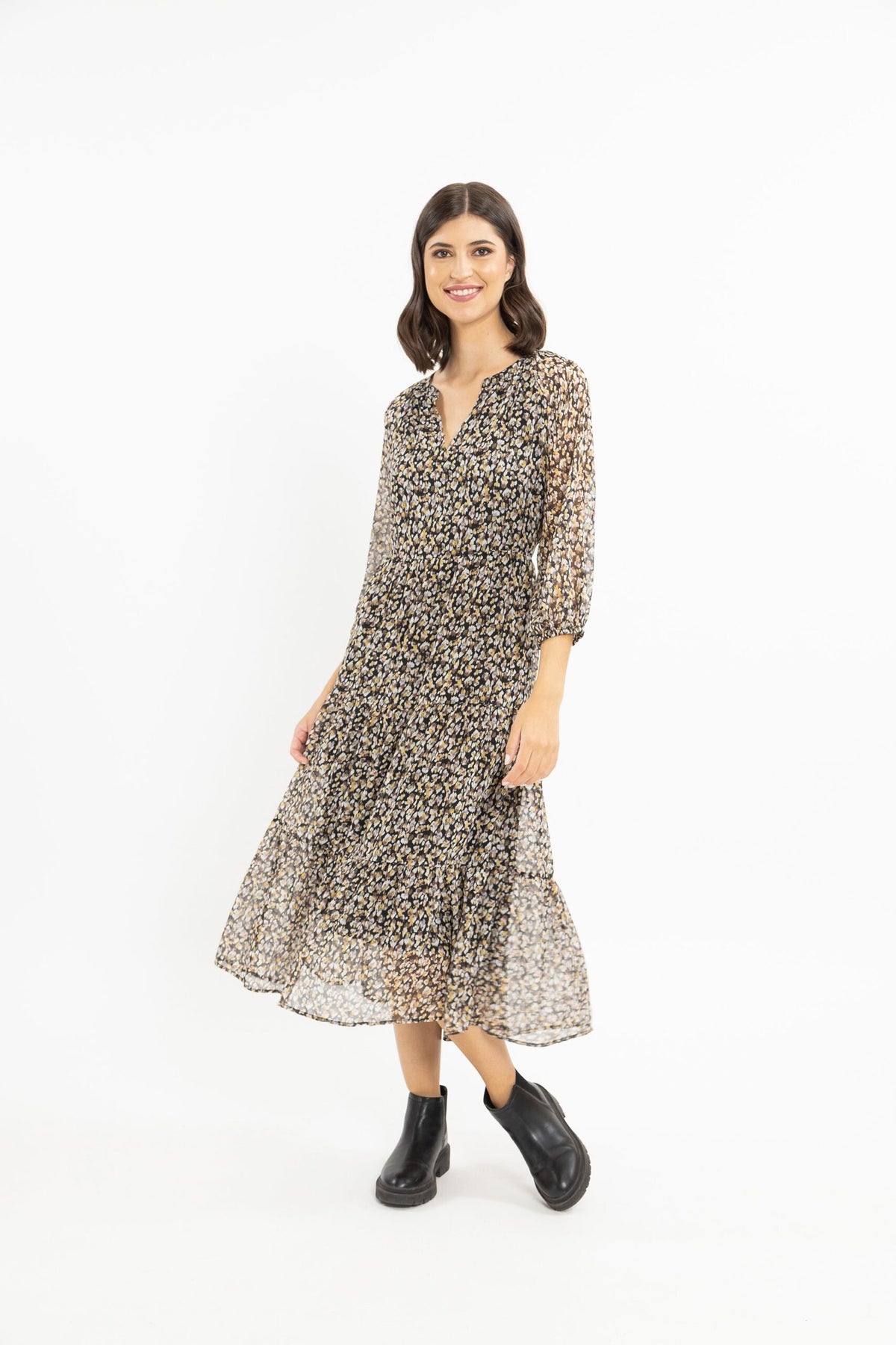 Willow Maxi Dress - Colourful Scatter