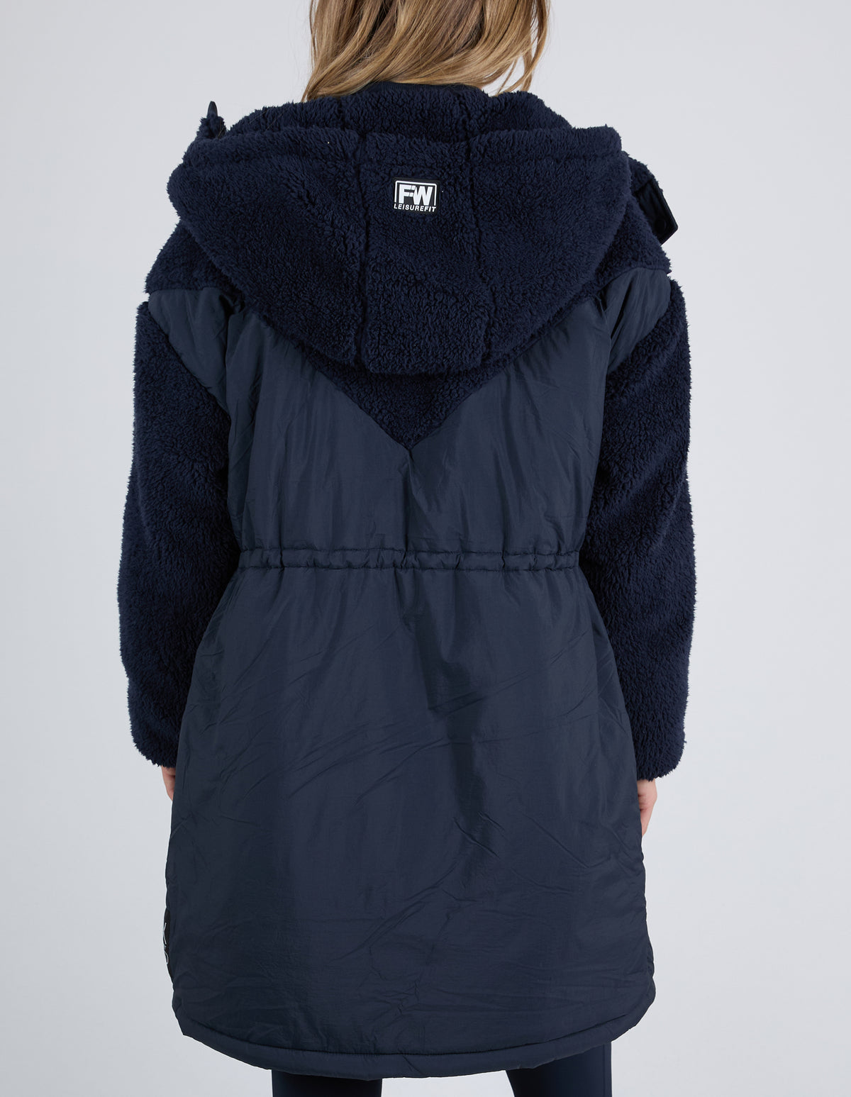 Longline Anorak - Navy
