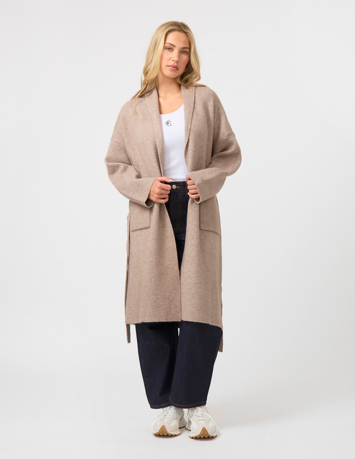 Mia Cardigan - Oat Marle