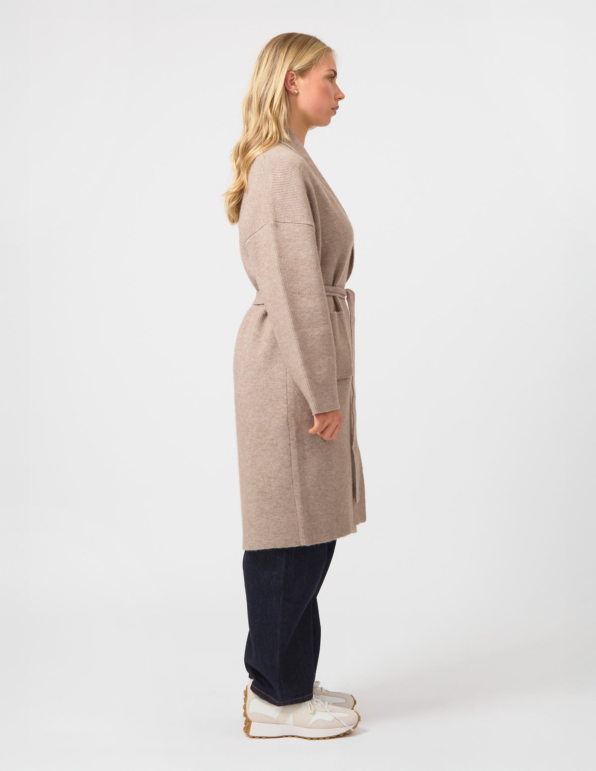 Mia Cardigan - Oat Marle