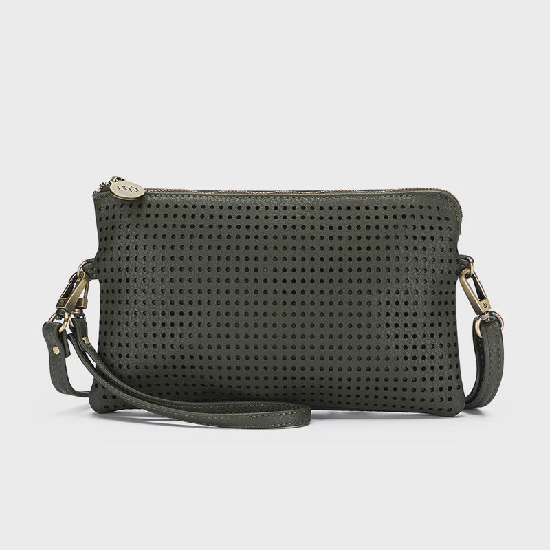 Nina Crossbody/Clutch Bag - Khaki