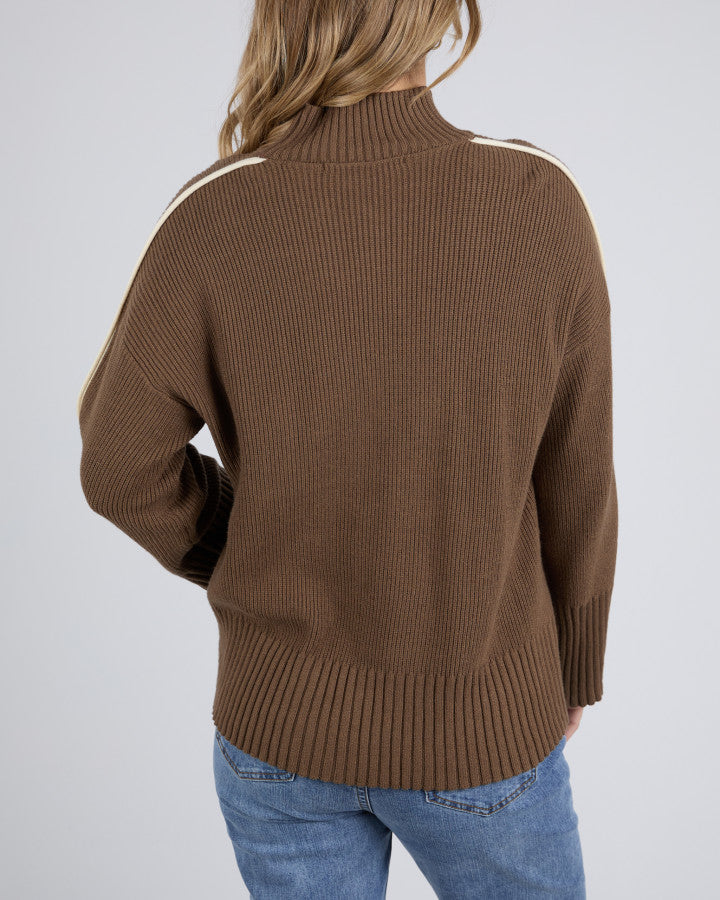 Oliver Knit - Coffee Quartz
