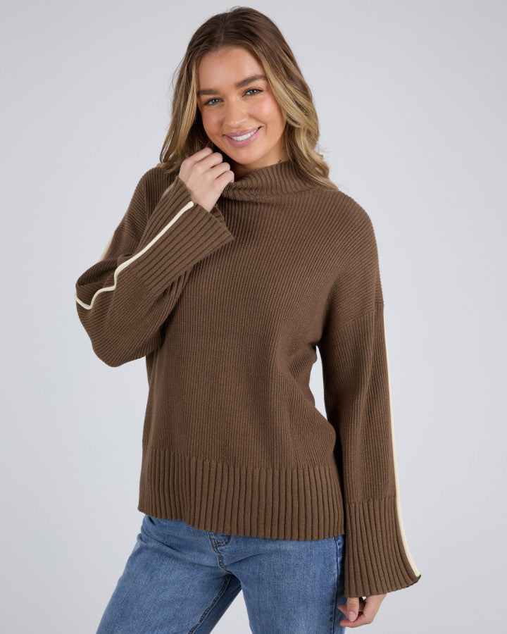 Oliver Knit - Coffee Quartz