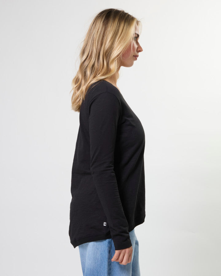 Parker Crew Top - Black