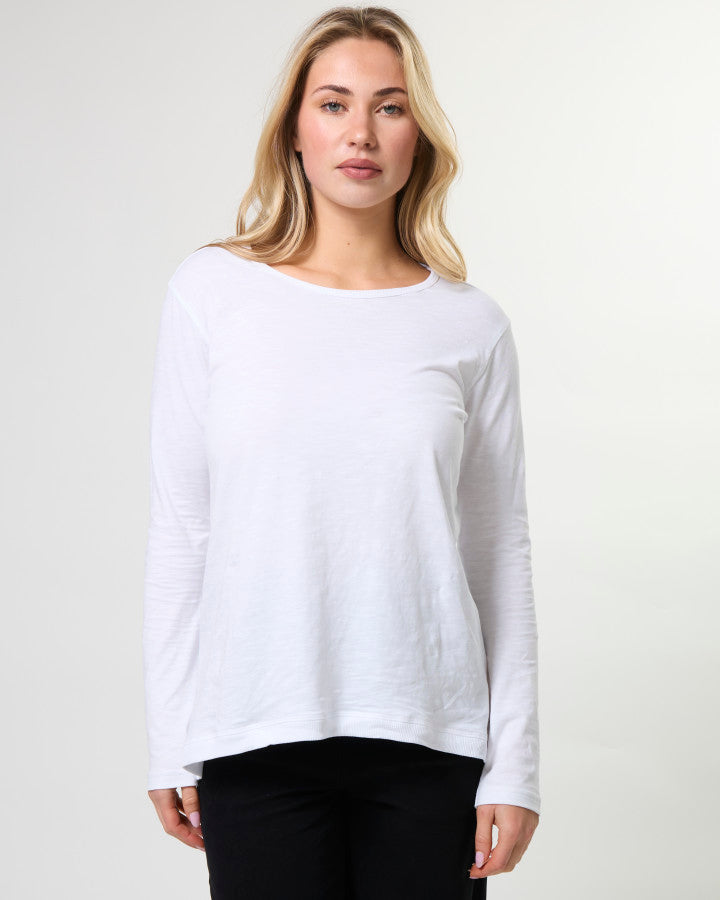 Parker Crew Top - White