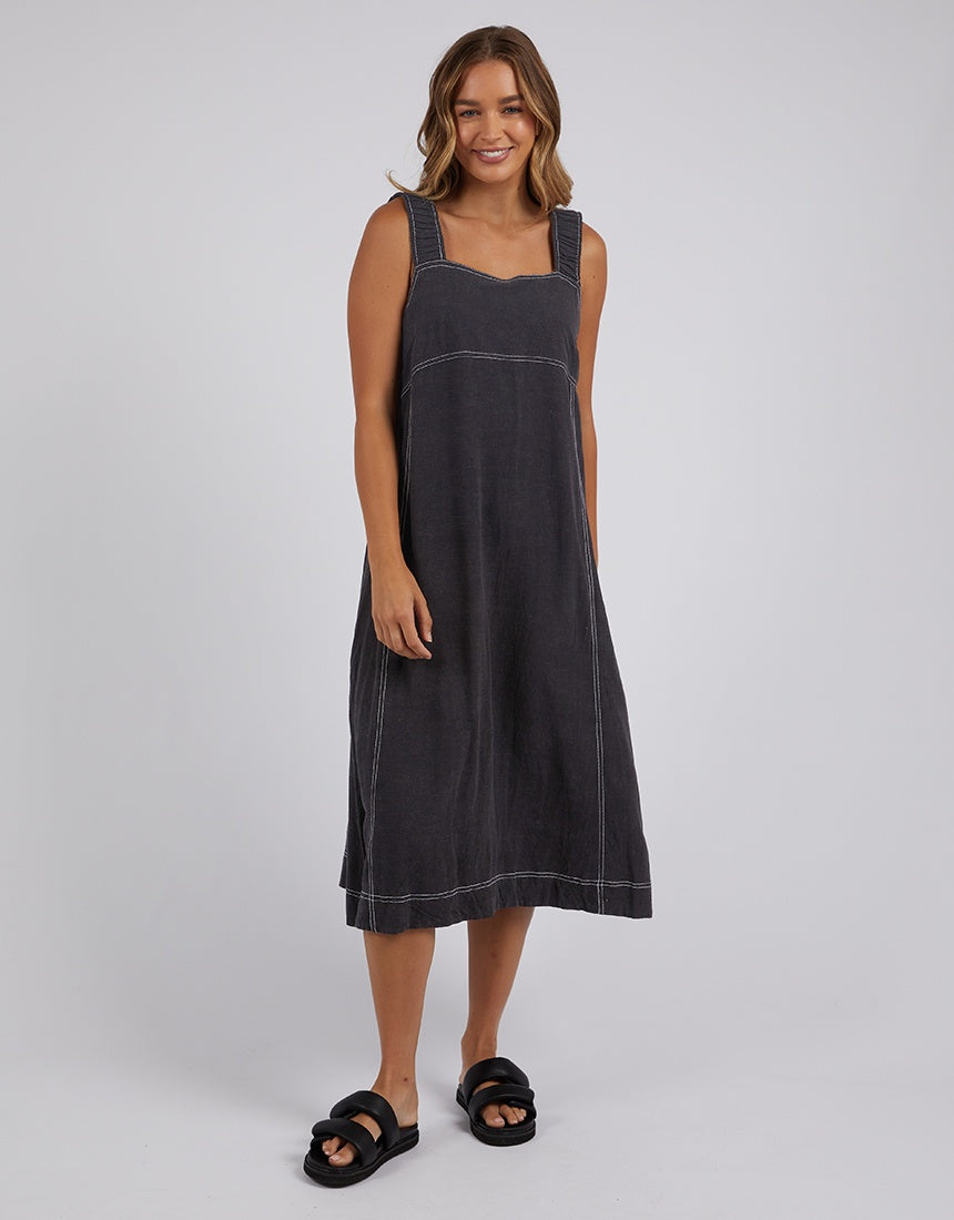 Sage Dress - Charcoal