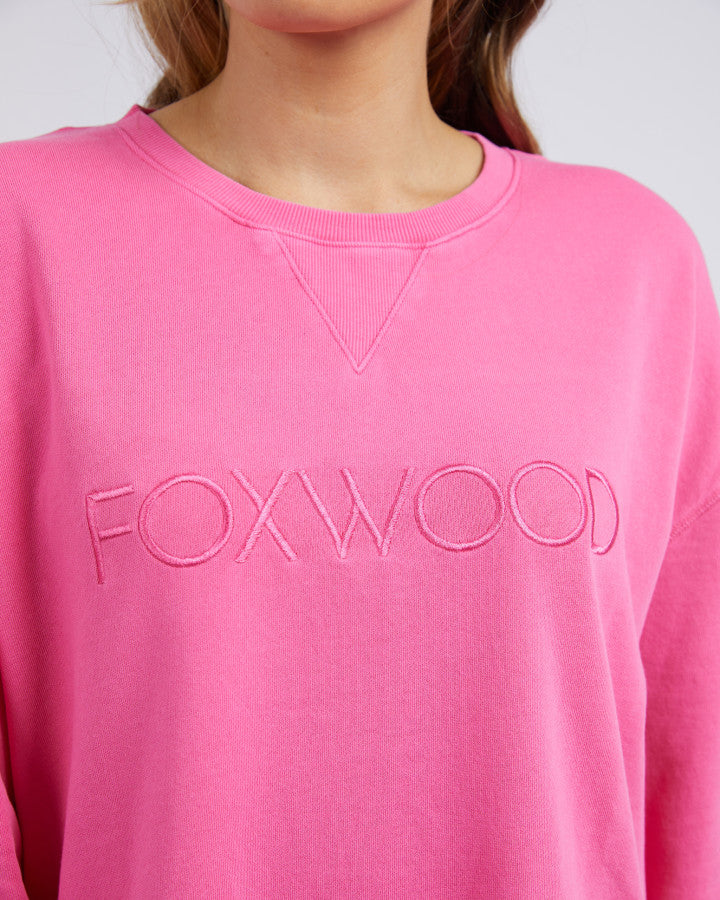 Simplified Crew - Bright Pink