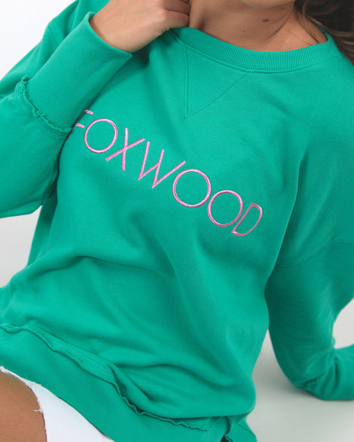 Simplified Crew - Green / Pink Signature