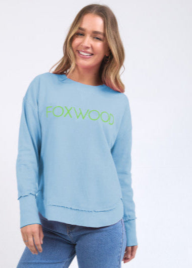 Simplified Metalic Crew - Light Blue  & Green