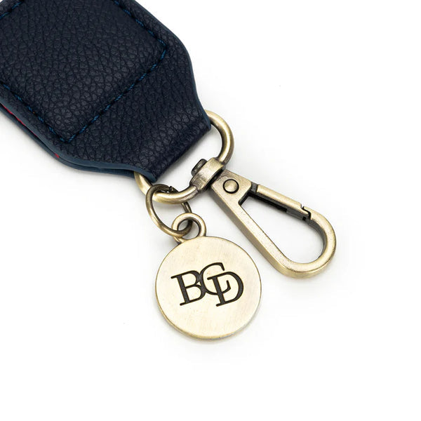 Bee Strap Wristlet - Red and Navy