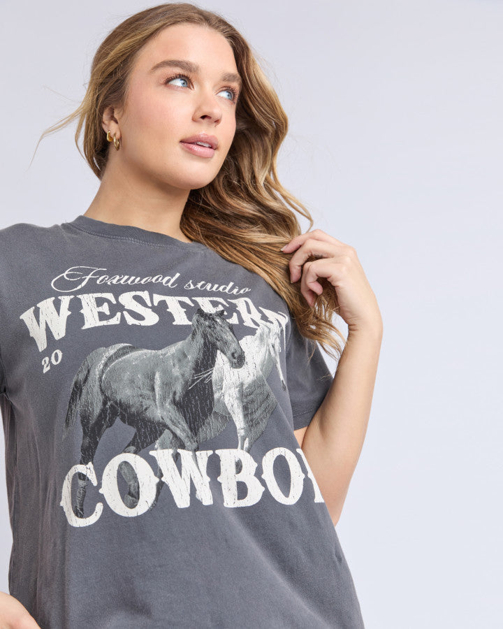 Tex Tee | Charcoal