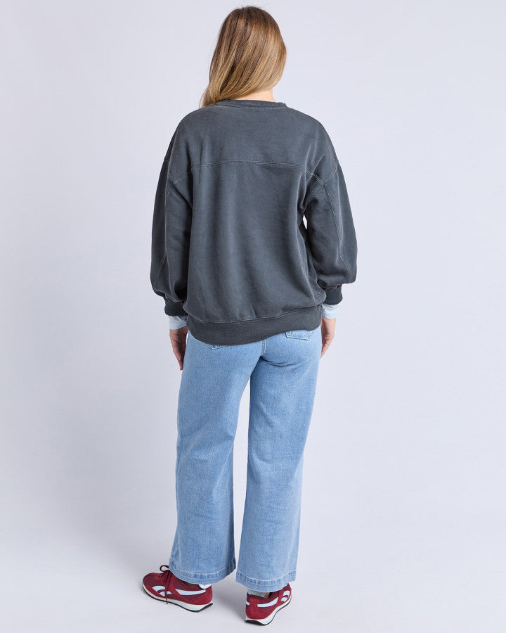 True Bloom Crew | Charcoal