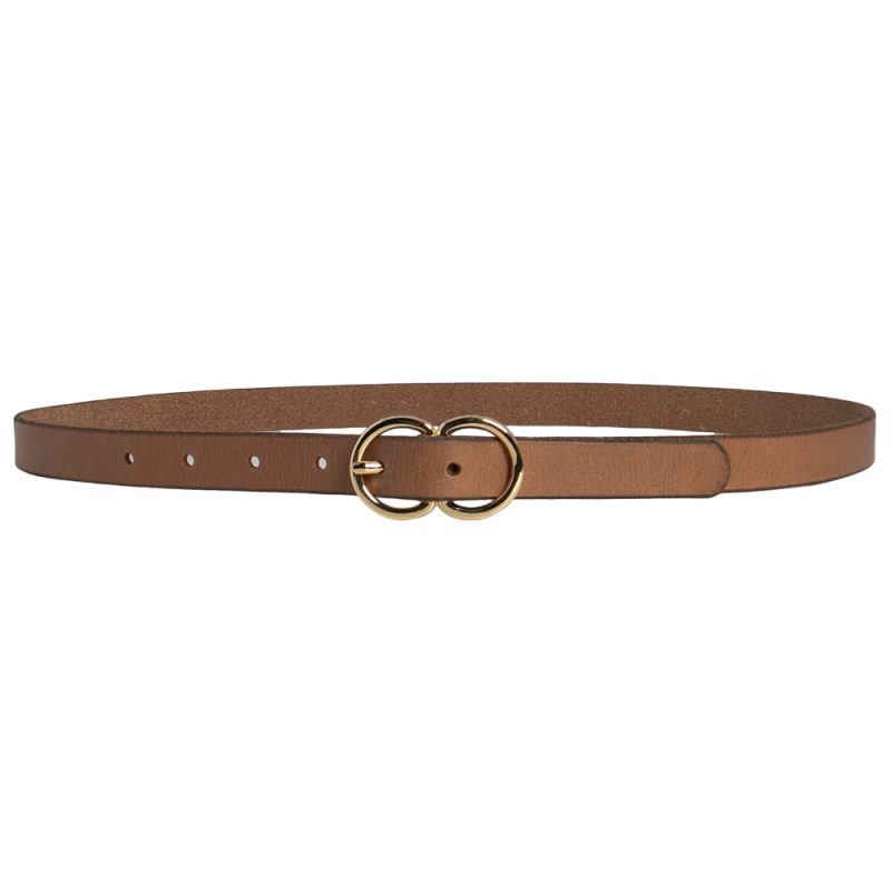 Brooke Leather Belt - Natural - Image 3