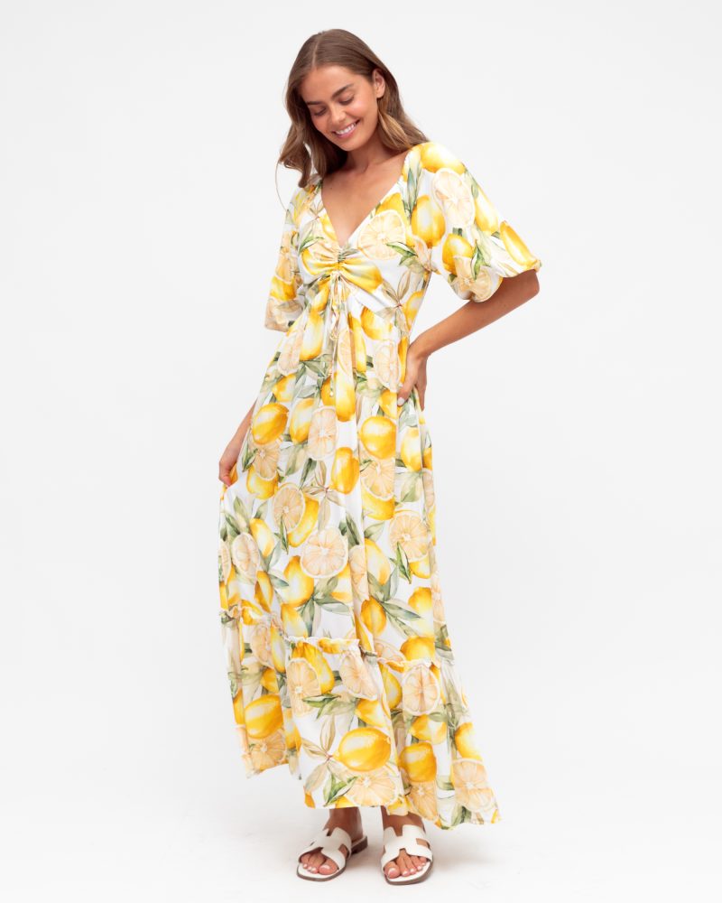 Lemon Maxi Dress - Image 2