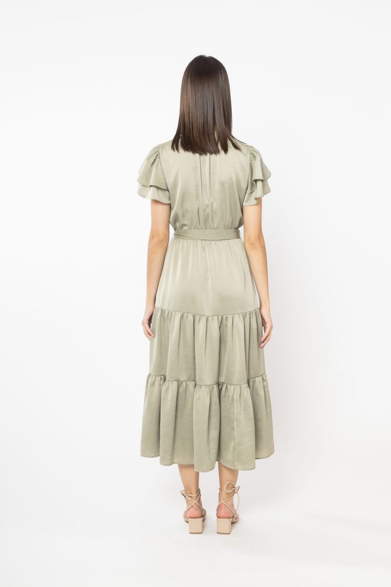 Cruise Maxi Dress - Sage Crinkle - Image 2